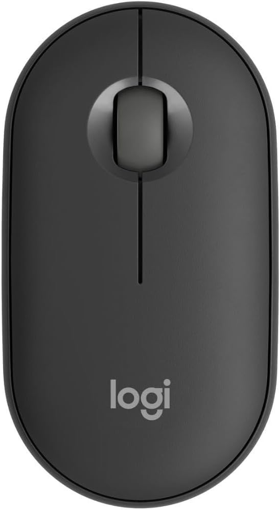 Logitech Pebble Mouse 2 M350s Wireless Bluetooth - Tonal White
