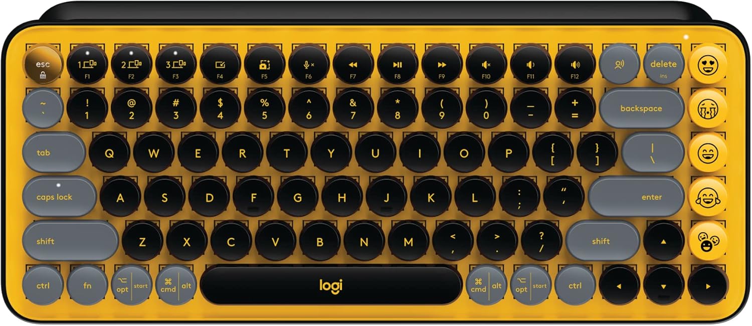 logitech-pop-keys-mechanical-wireless-keyboard-with-customizable-emoji-keys-blast-yellow