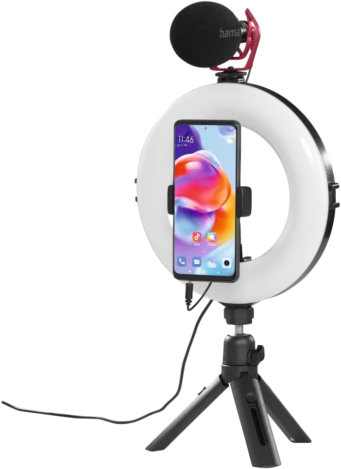 hama-spotlight-smart-80-ii-led-ring-light-set-for-smartphones