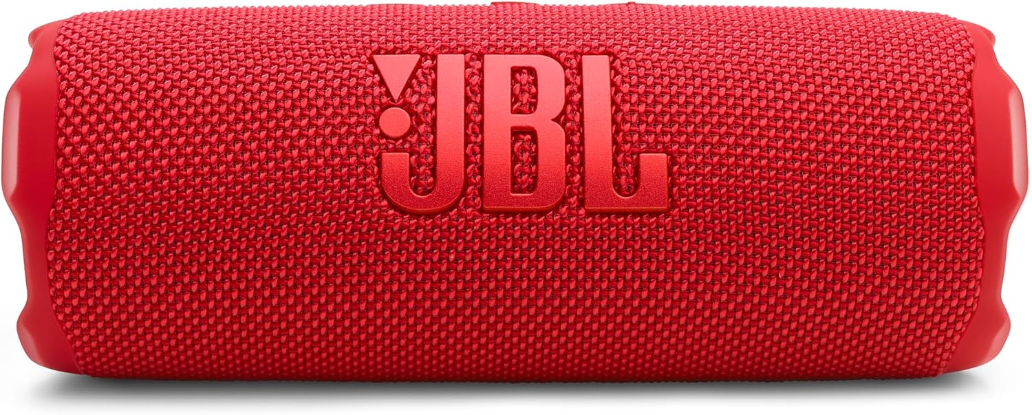 JBL Flip 7 Portable Bluetooth Speaker - Waterproof and Drop Proof - Red