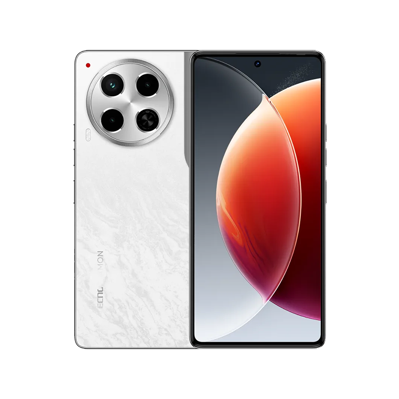 Tecno Camon 30 5G: 6.78'' - 8GB RAM - 512GB ROM -DUAL SIM  - White