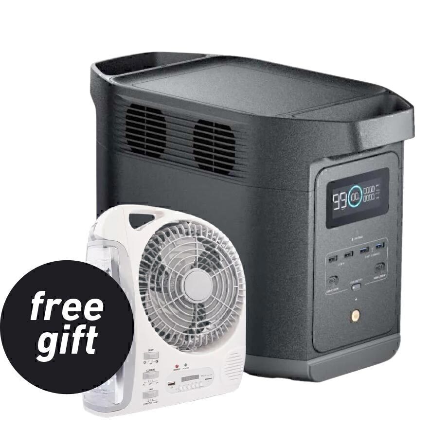 EcoFlow E980 Portable Power Station (500W, 980Wh) with FREE GIFT – EFE980-UK