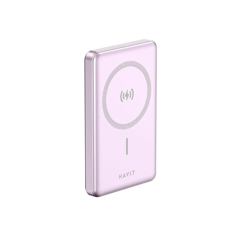 havit-10-000mah-15w-wireless-magsafe-powerbank-pb5203-pink