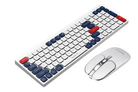 Havit Rechargeable Wireless Full Keyboard - KB830WB (White)