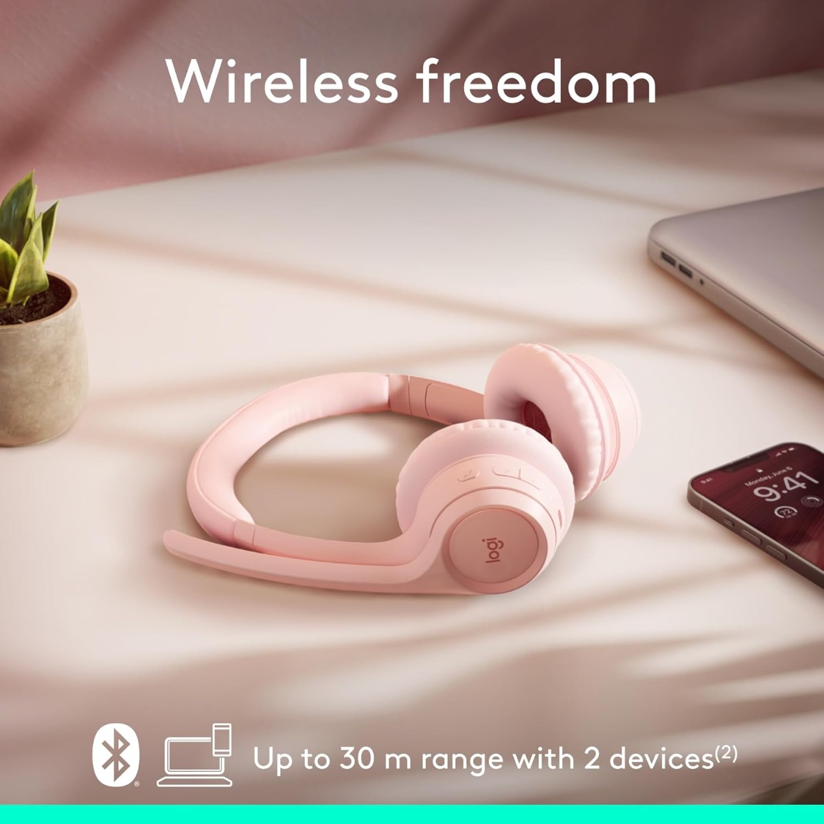logitech-zone-300-wireless-bluetooth-headset-with-noise-cancelling-mic-rose