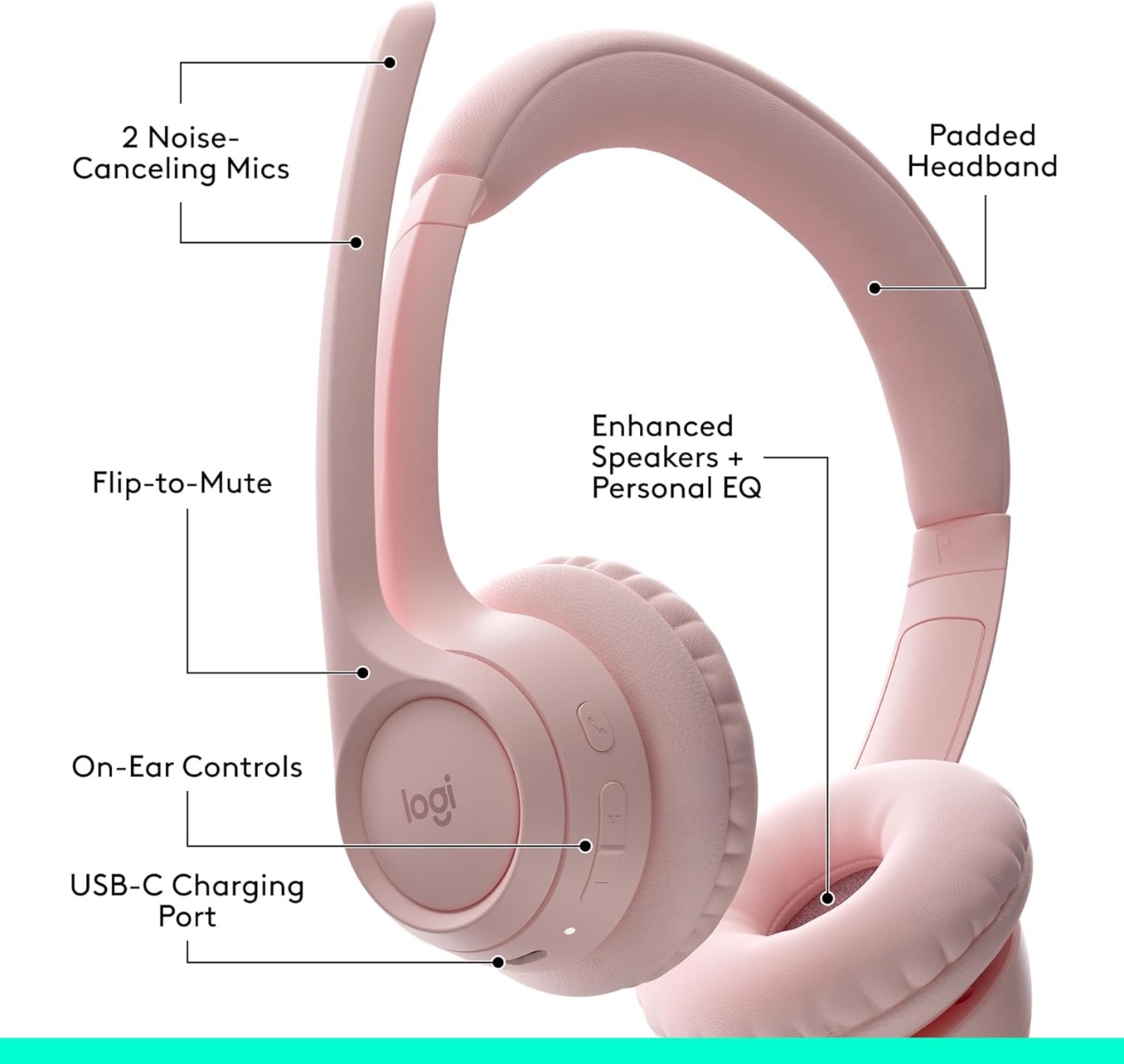logitech-zone-300-wireless-bluetooth-headset-with-noise-cancelling-mic-rose