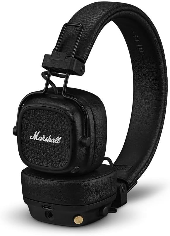 Marshall Major V Wireless On-Ear Bluetooth Headphones - Cream
