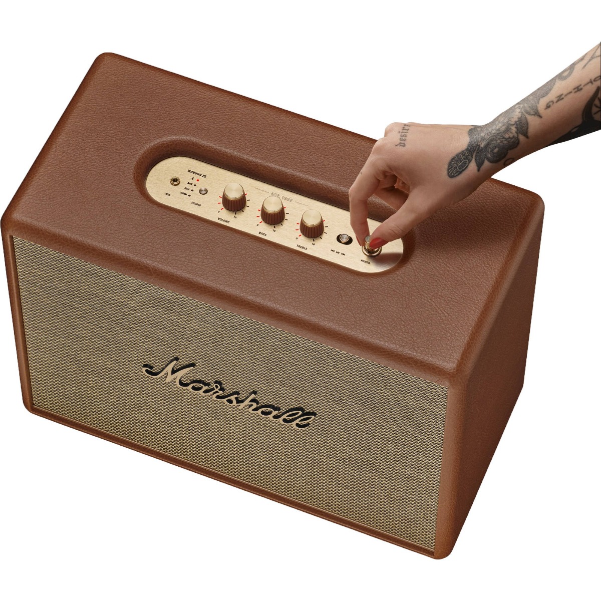marshall-woburn-iii-bluetooth-home-speaker-brown