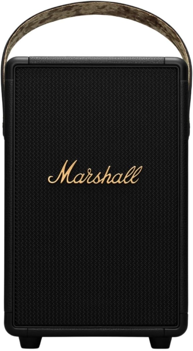 Marshall Tufton Portable Bluetooth Speaker - Black & Brass